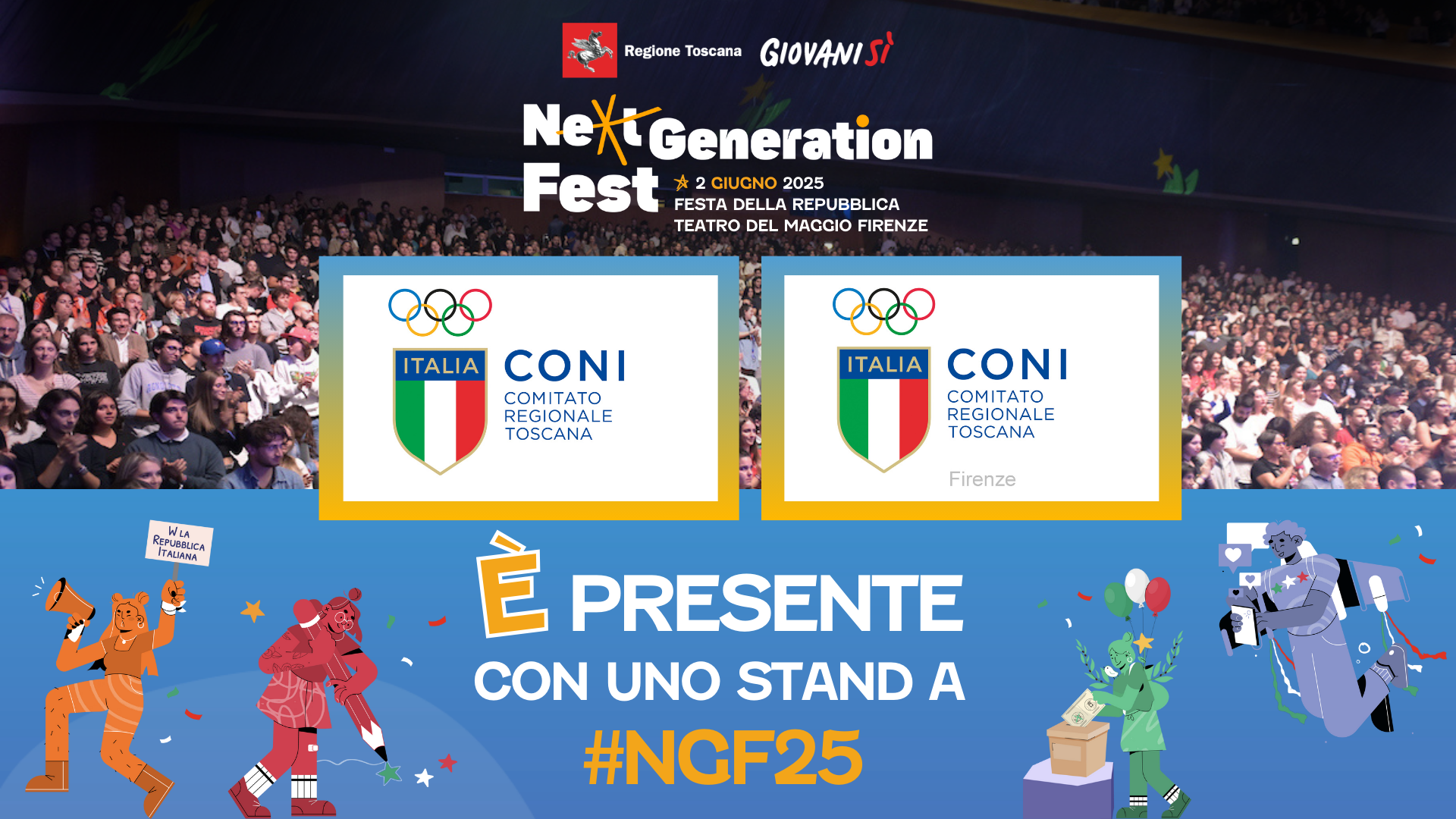 Immagine Tra basket e scacchi, con il Coni lo sport arriva al Next Generation Fest